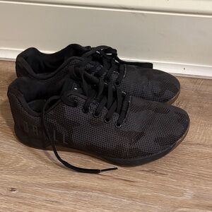 NOBULL Womens Black Camo Athletic Shoes